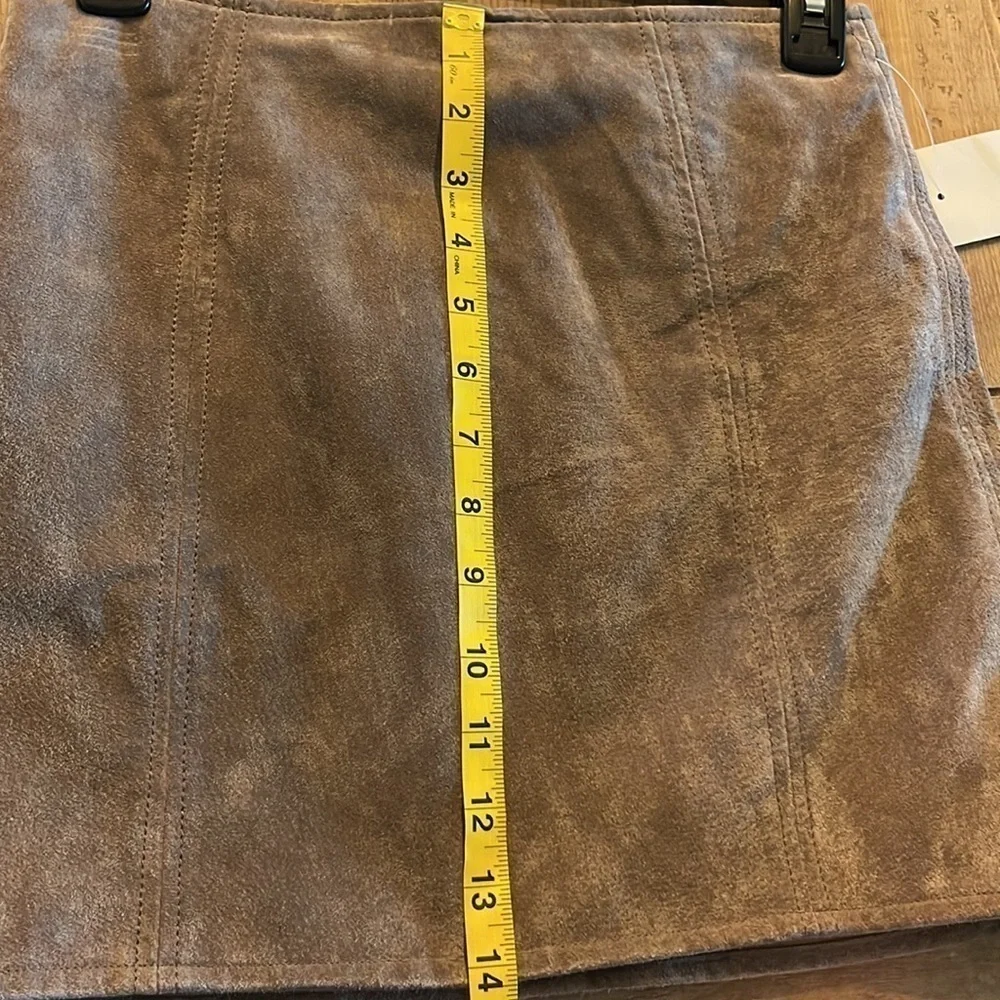 Blank NYC Suede Mini Skirt NWT
